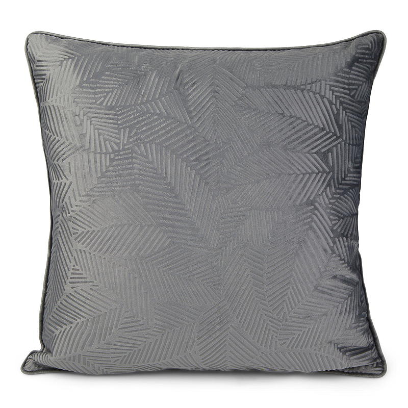 Putetrekk 45x45 cm grå Silje
