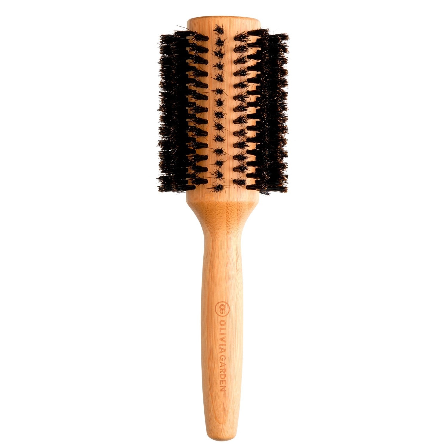 Olivia Garden Ronde Borstel BAMBOO TOUCH Blowout Modelleerborstel met varkenshaar - 1 stuk