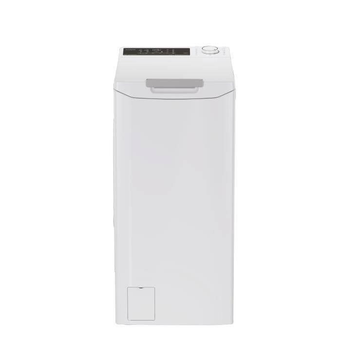 Lavatrice a carica dall'alto CANDY TCA274TM4-S ProWash 500 - 7 kg - 1200 giri/min - Connessa - Classe energetica B - Bianca