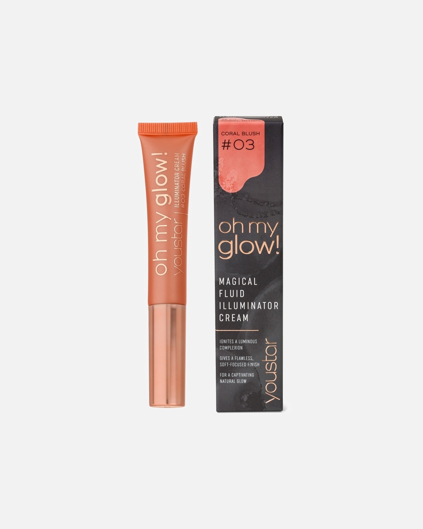 „Youstar“ šviesinimo priemonė „OH MY GLOW!“ – šviesinamasis kremas – 15 ml