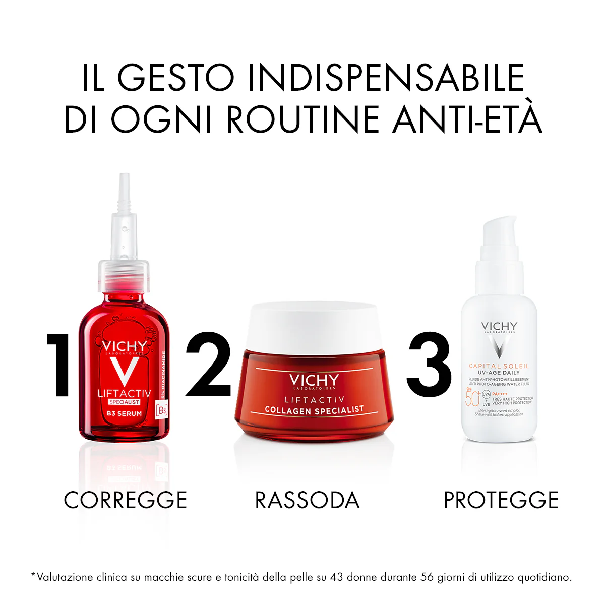 Capital Soleil Capital Soleil UV-Age Fluido Anti-Fotoinvecchiamento SPF50 - Trattamenti Protettivi, Solare viso alta prot.