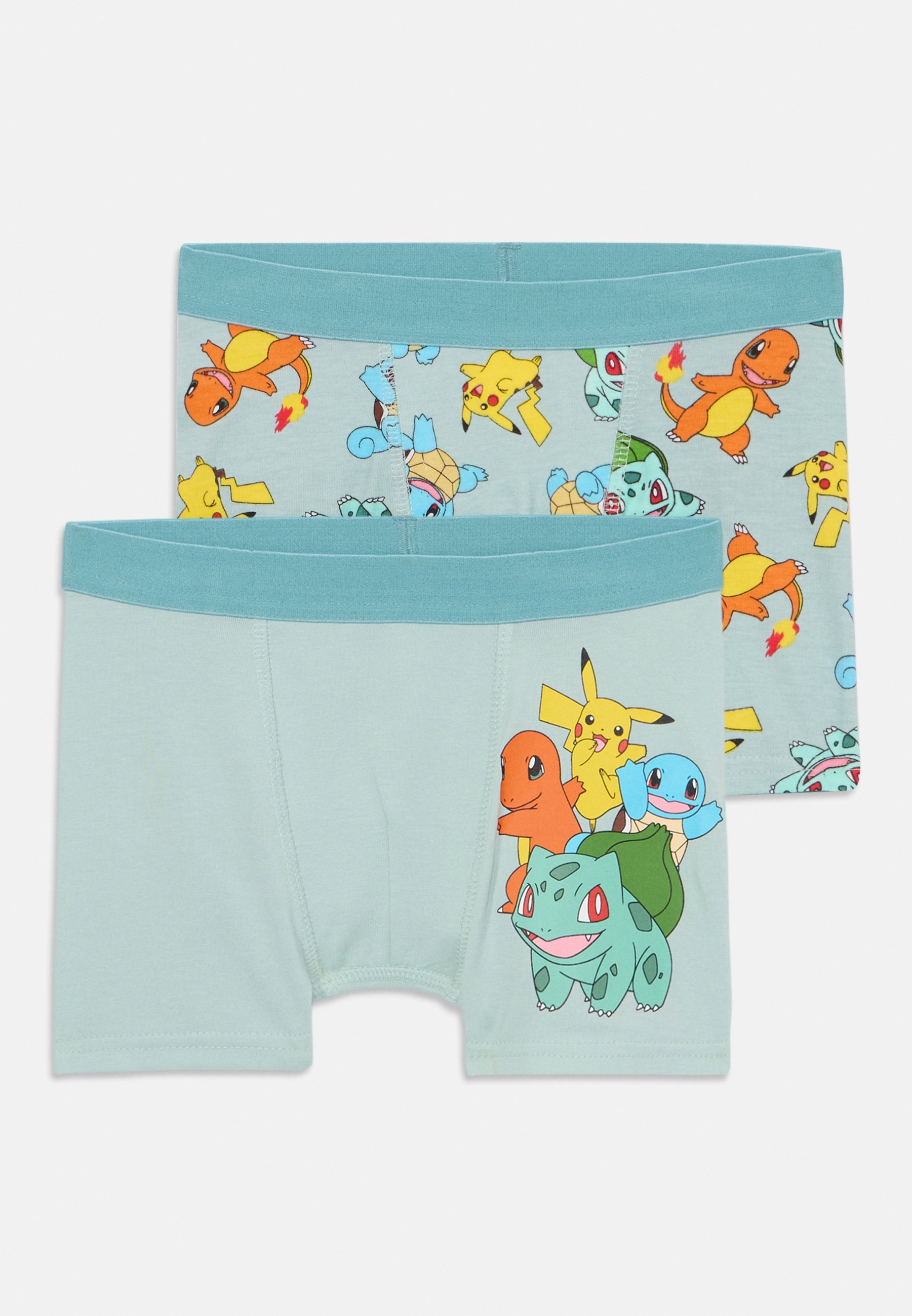 Lindex ELASTIC POKEMON CONFEZIONE DA 2 - Boxer - turchese chiaro