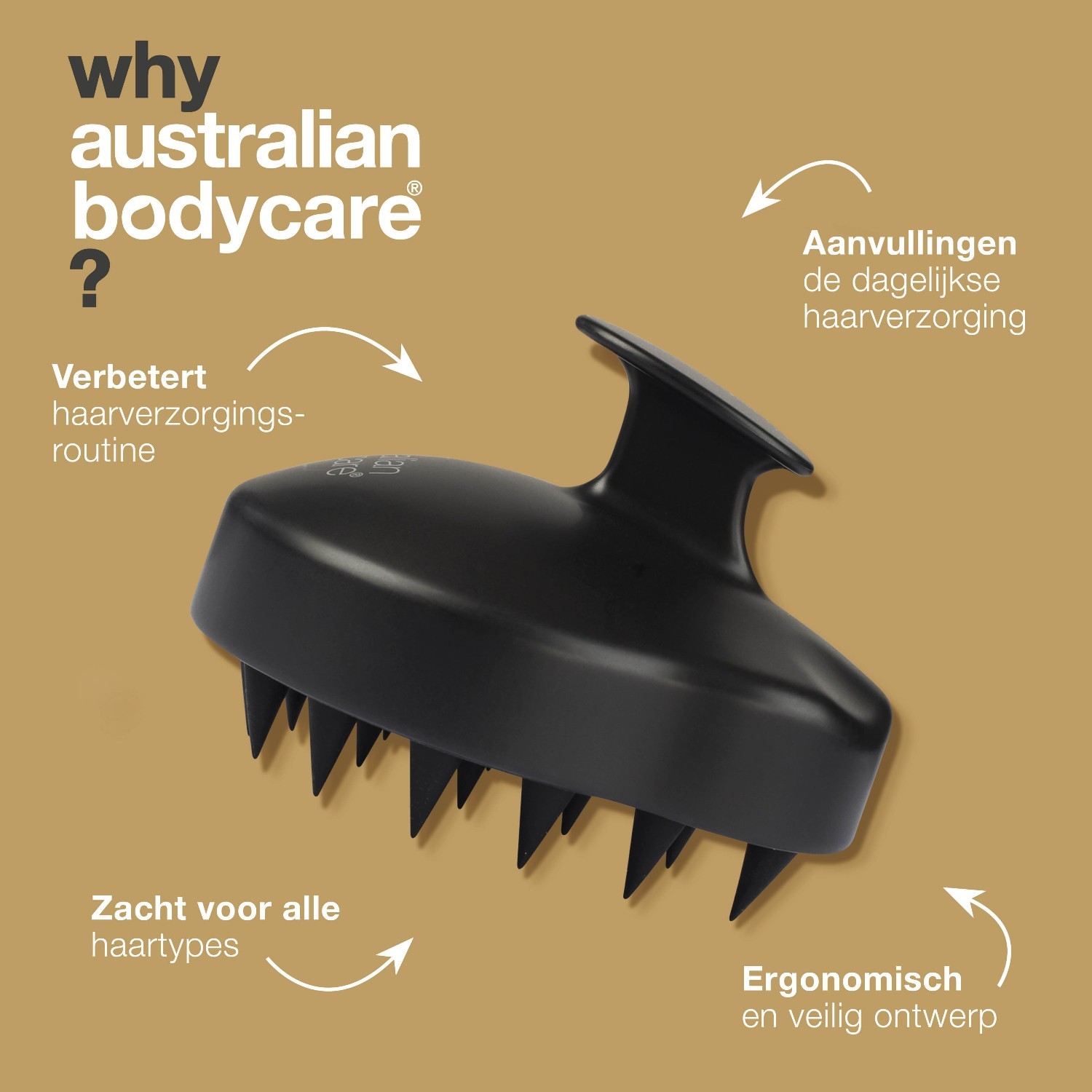Australian Bodycare četka za vlasište - 1 komad