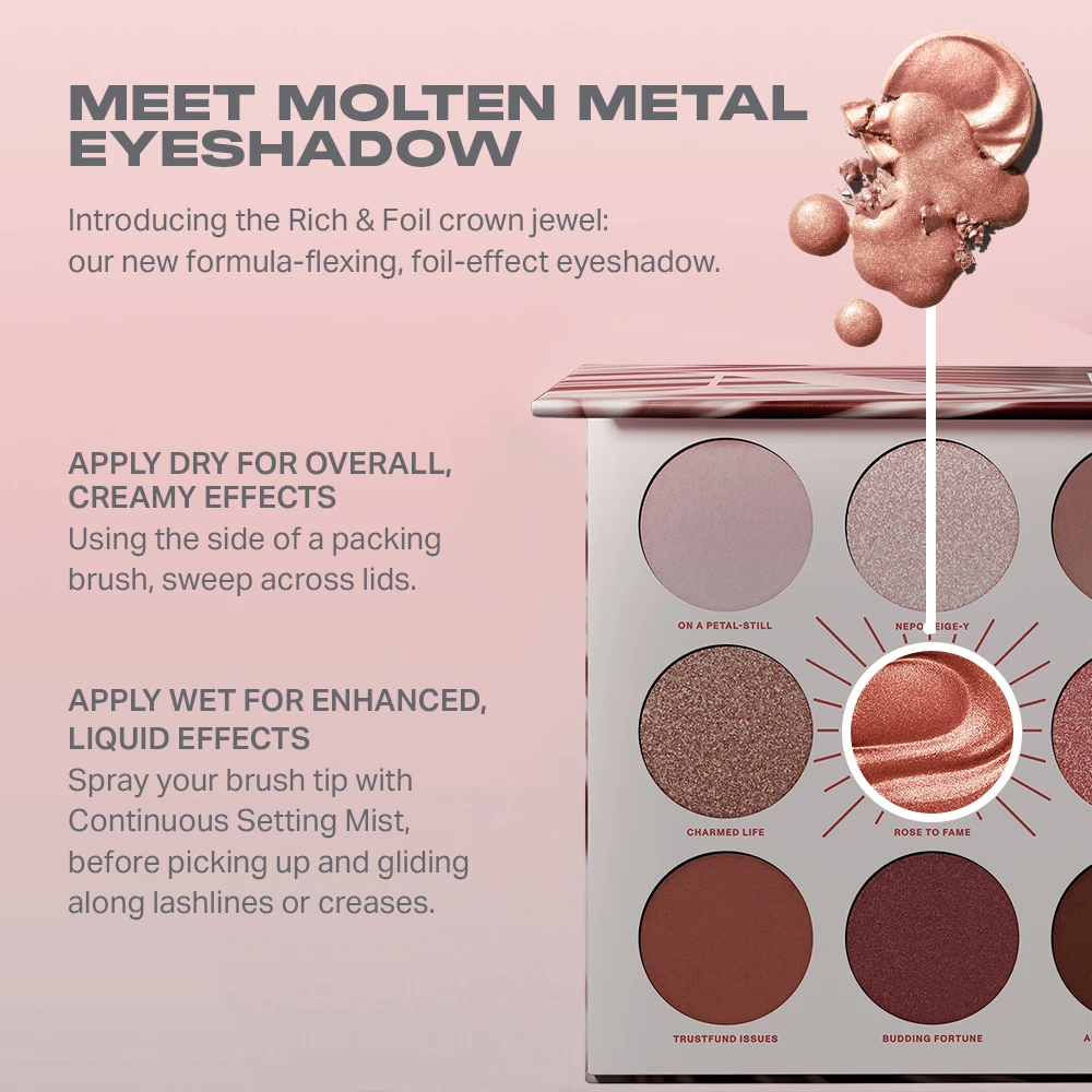 Paletă de farduri de pleoape Artistry 9 Pan Rose To Fame Paletă de farduri de pleoape Artistry 9 Pan Rose To Riches - Morphe