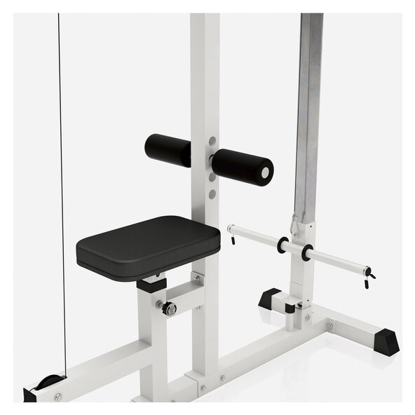 Lat pulldown station