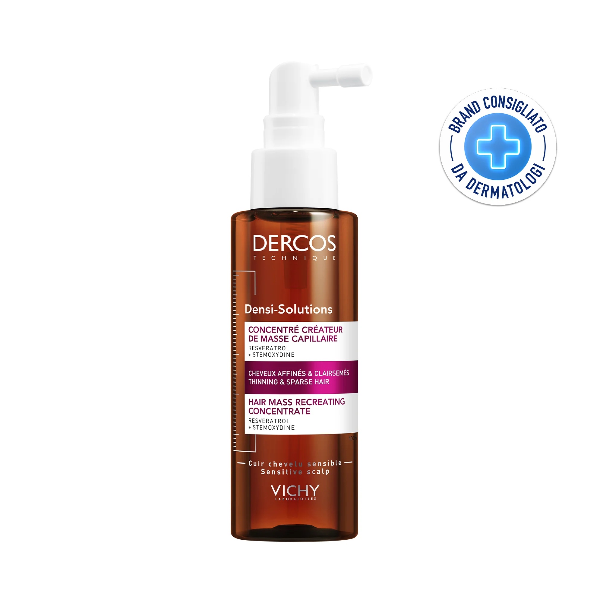 VICHY Vichy Dercos Technique Densi Solution Loción 100 ml Loción espesante para el cabello