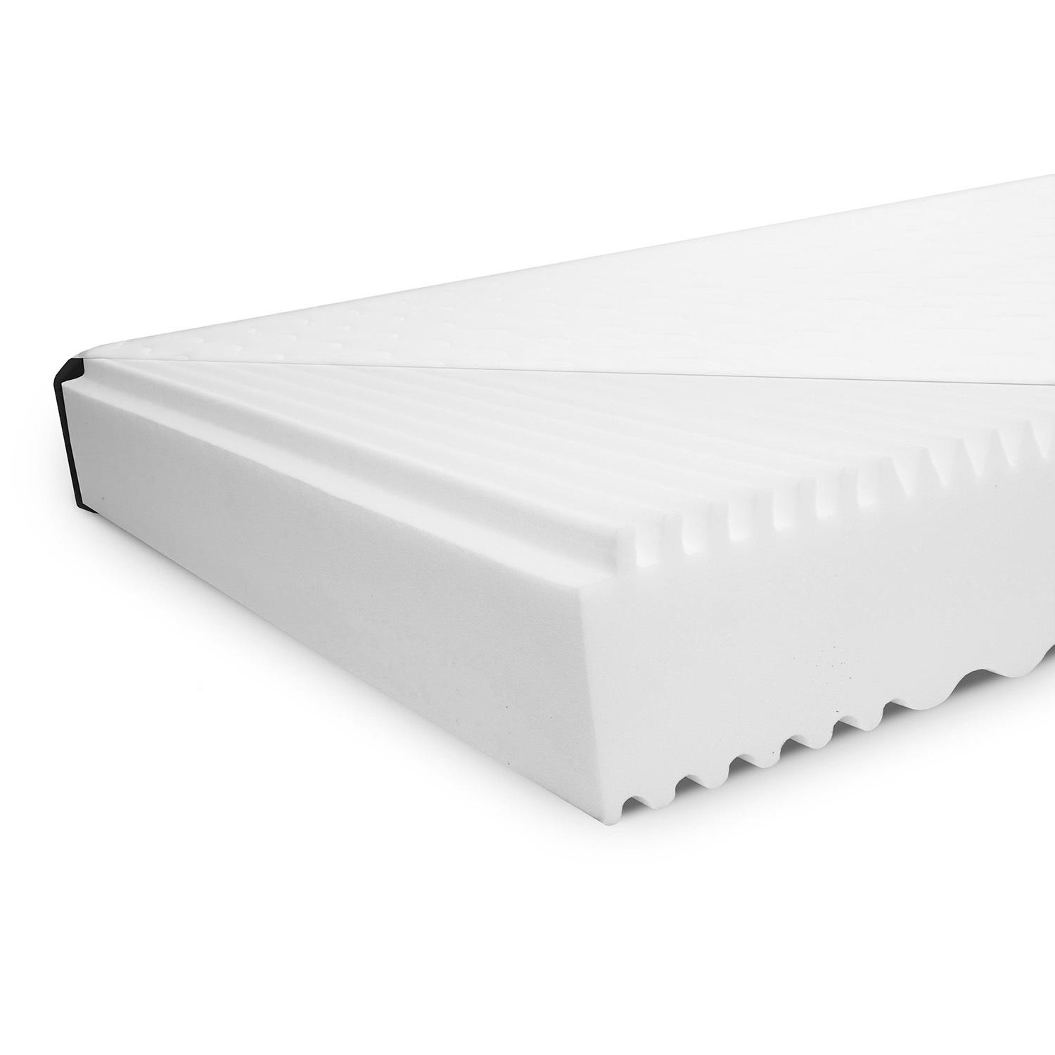 Colchón ergonómico de 120x190 cm - 7 zonas de confort - Colchón de espuma fría - Firme, soporte óptimo - 17 cm de grosor