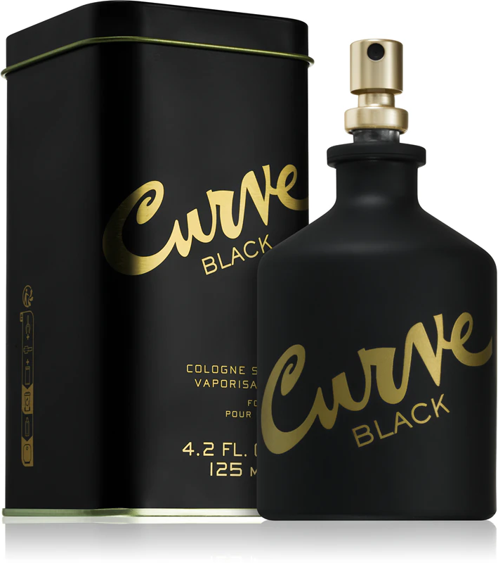 Liz Claiborne Curve Black Eau de Cologne voor mannen