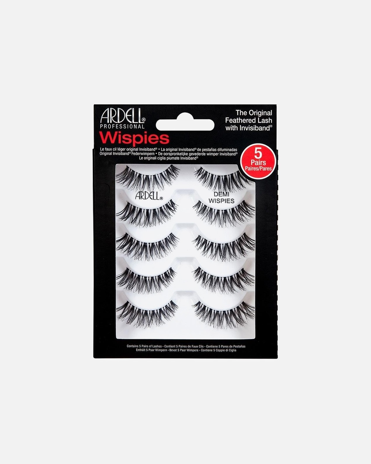 Ardell Umelé mihalnice Wispies Multipack Demi Black -