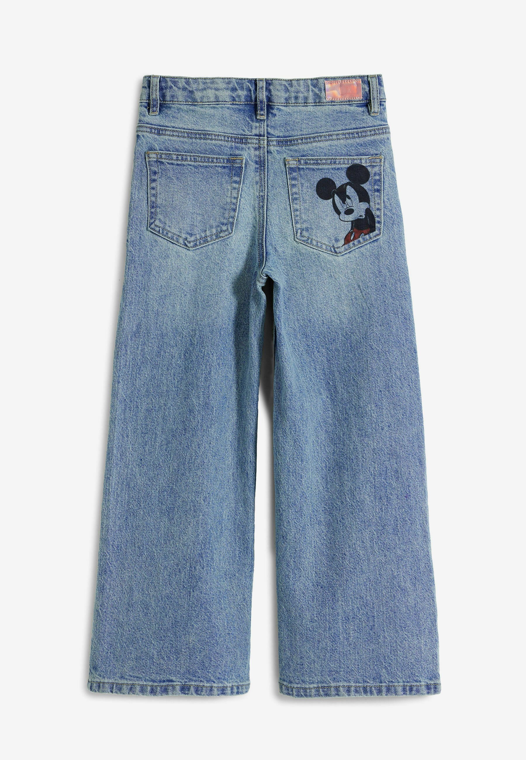 Desigual MICKEY - Uitlopende jeans - blauw
