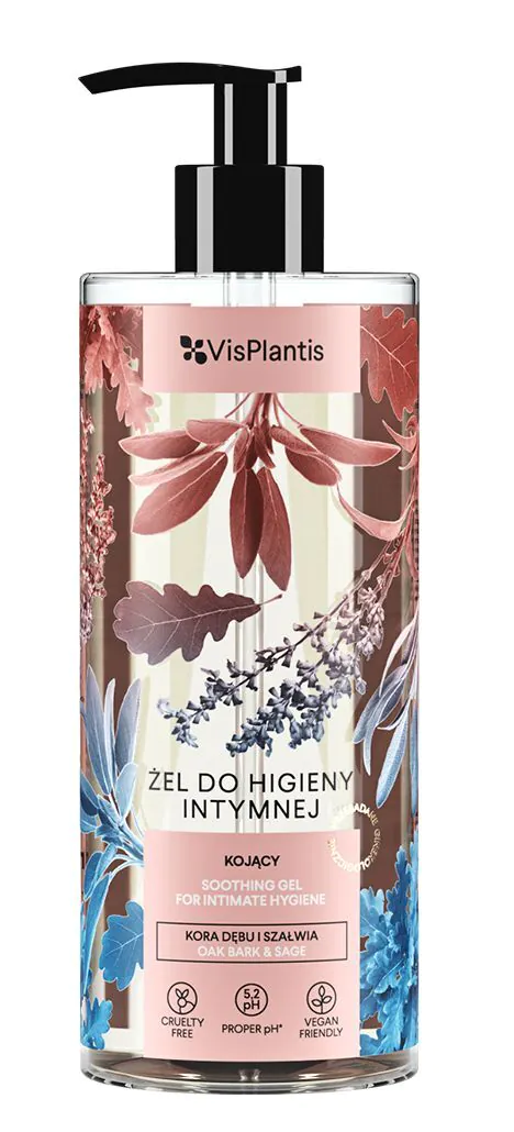 Vis Plantis Żel do Higieny Intymnej Kora Dębu i Szałwia
