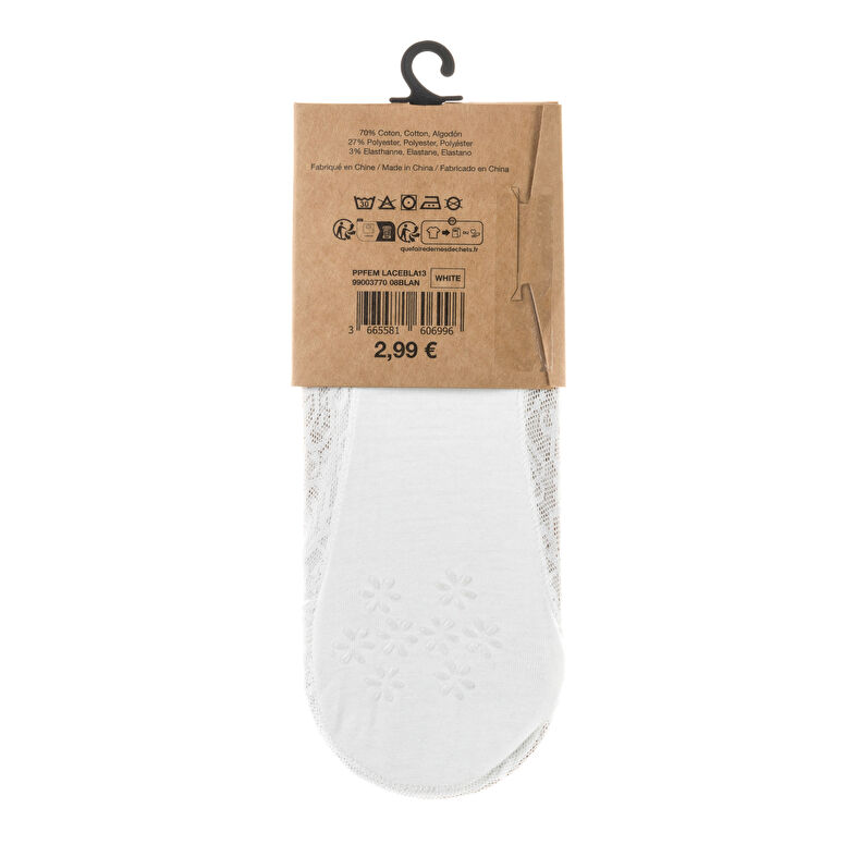 Chaussettes et collants Femme Blanc