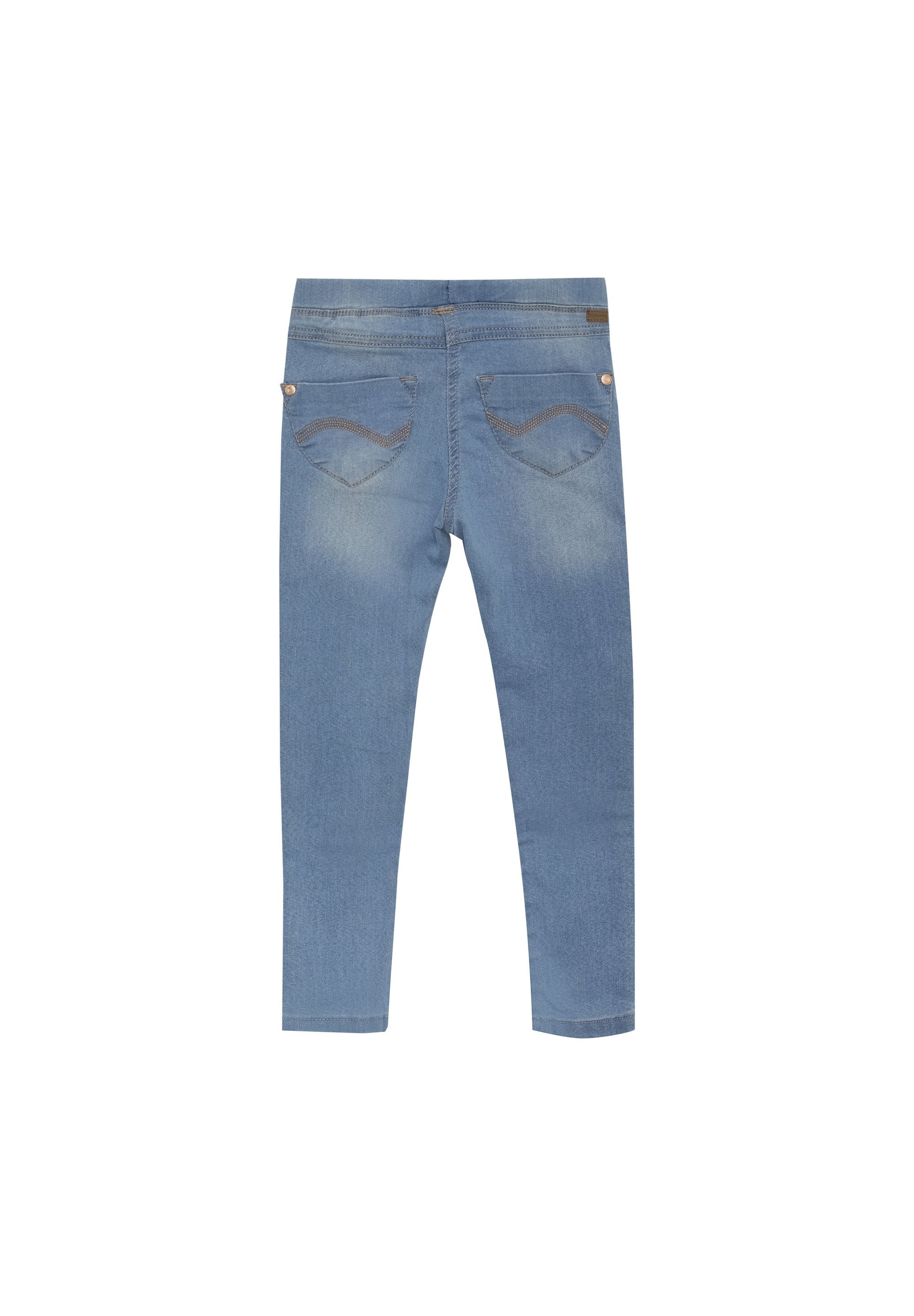 Minymo POWER - Jeggings - licht stoffig blauw