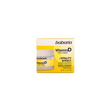 Babaria Kasvovoide D-vitamiini Vitaly Effect Ikääntymistä ehkäisevä kasvovoide 50 ml