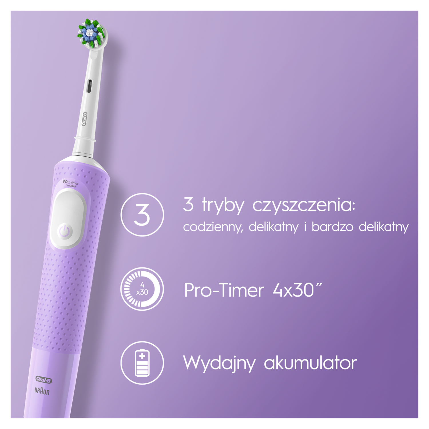 Oral-B Vital Pro Lila