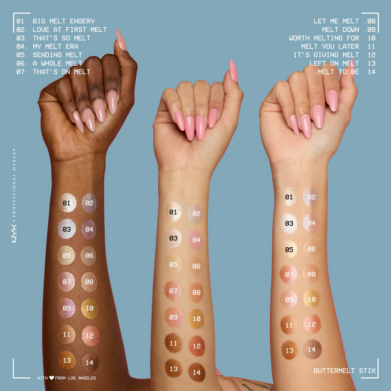 NYX Professional Makeup Buttermelt Glow Stix Leuchtstift