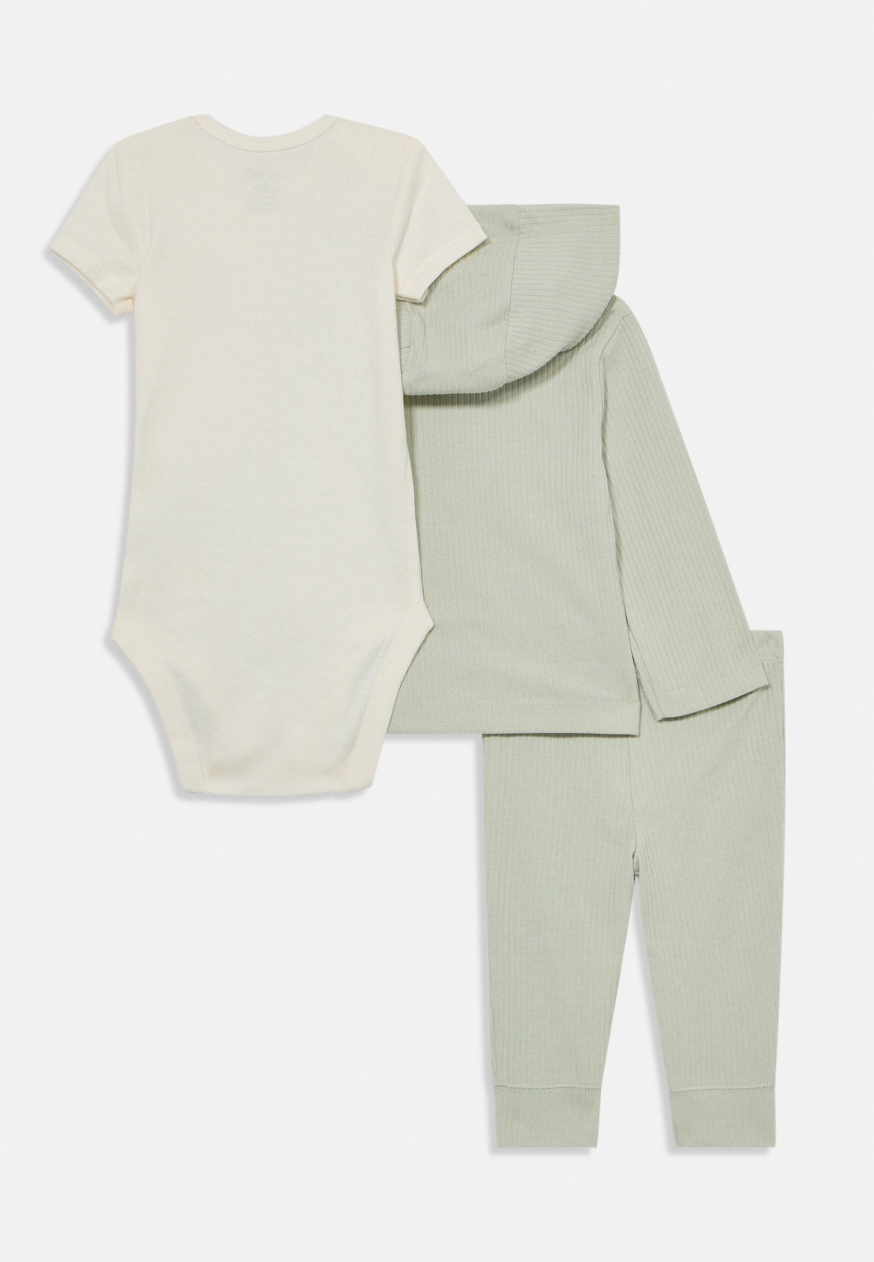 Ensemble unisexe Carter's - Sweat à capuche - vert/blanc cassé