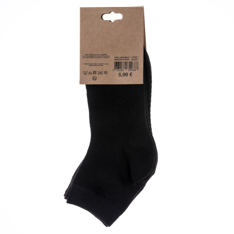 Schwarze Socken und Strumpfhosen für Herren