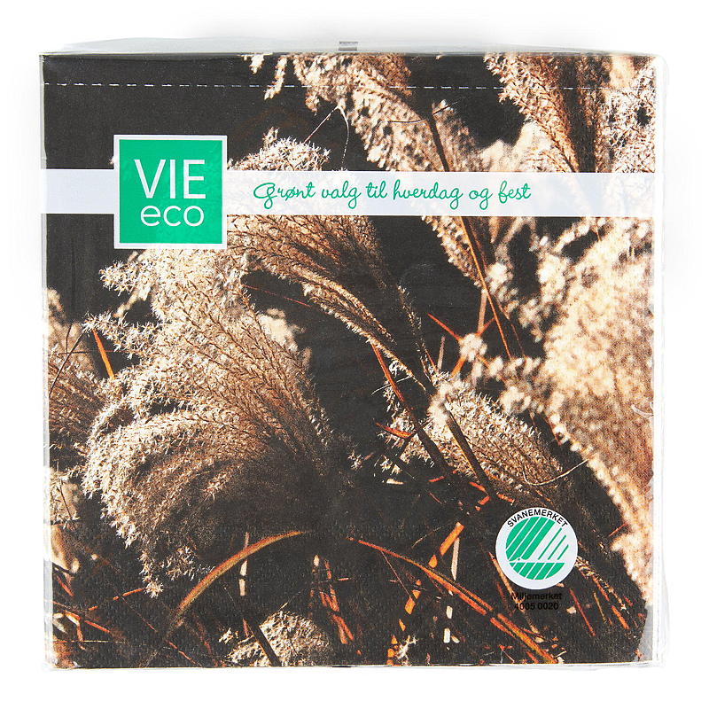 Vie Eco Servetten, verpakking van 20 stuks, 33x33 cm