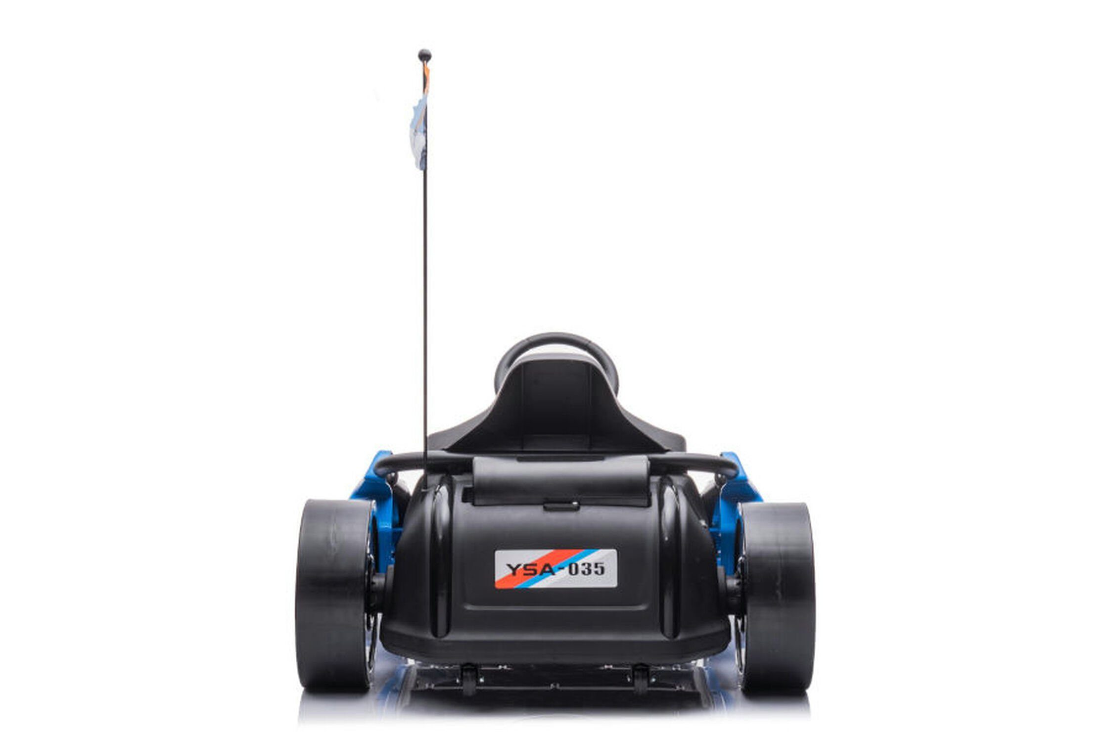 Dětská elektrická čtyřkolka TPFLiving eDrift - baterie: 2 x 12 V/7 Ah, nosnost 60 kg, dětské auto - elektromobil - elektrická motokára