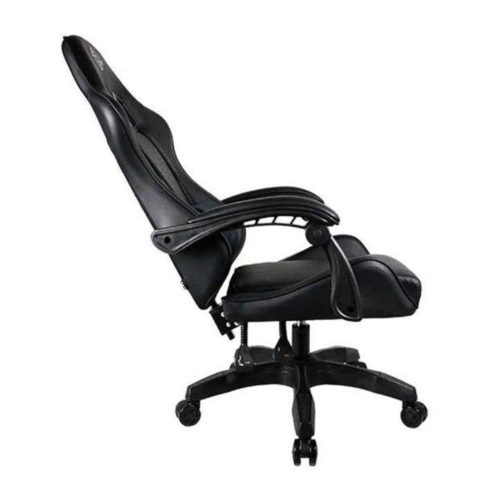Chaise gaming ou de bureau GEM, dossier ergonomique inclinable, coussin lombaire, hauteur réglable