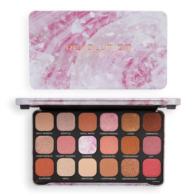 Makeup Revolution Crystal Aura Rose Quartz -luomiväripaletti 1 kpl 1 kpl