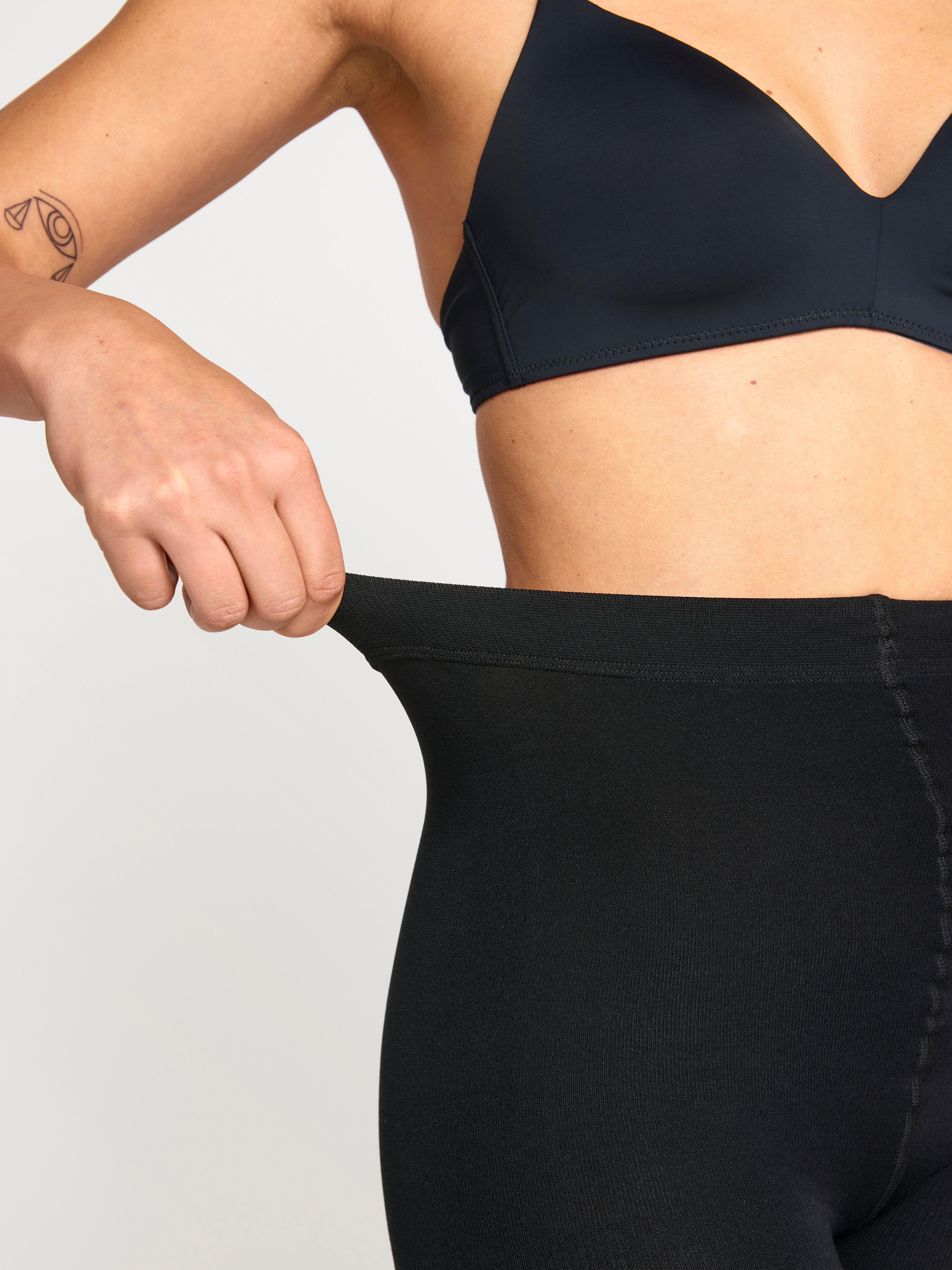 Leggings con interior cepillado negro