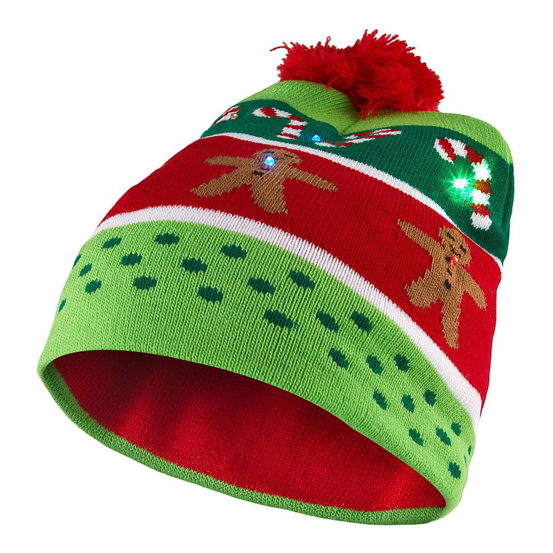 Time 2 Change-hatt med LED-lys til jul