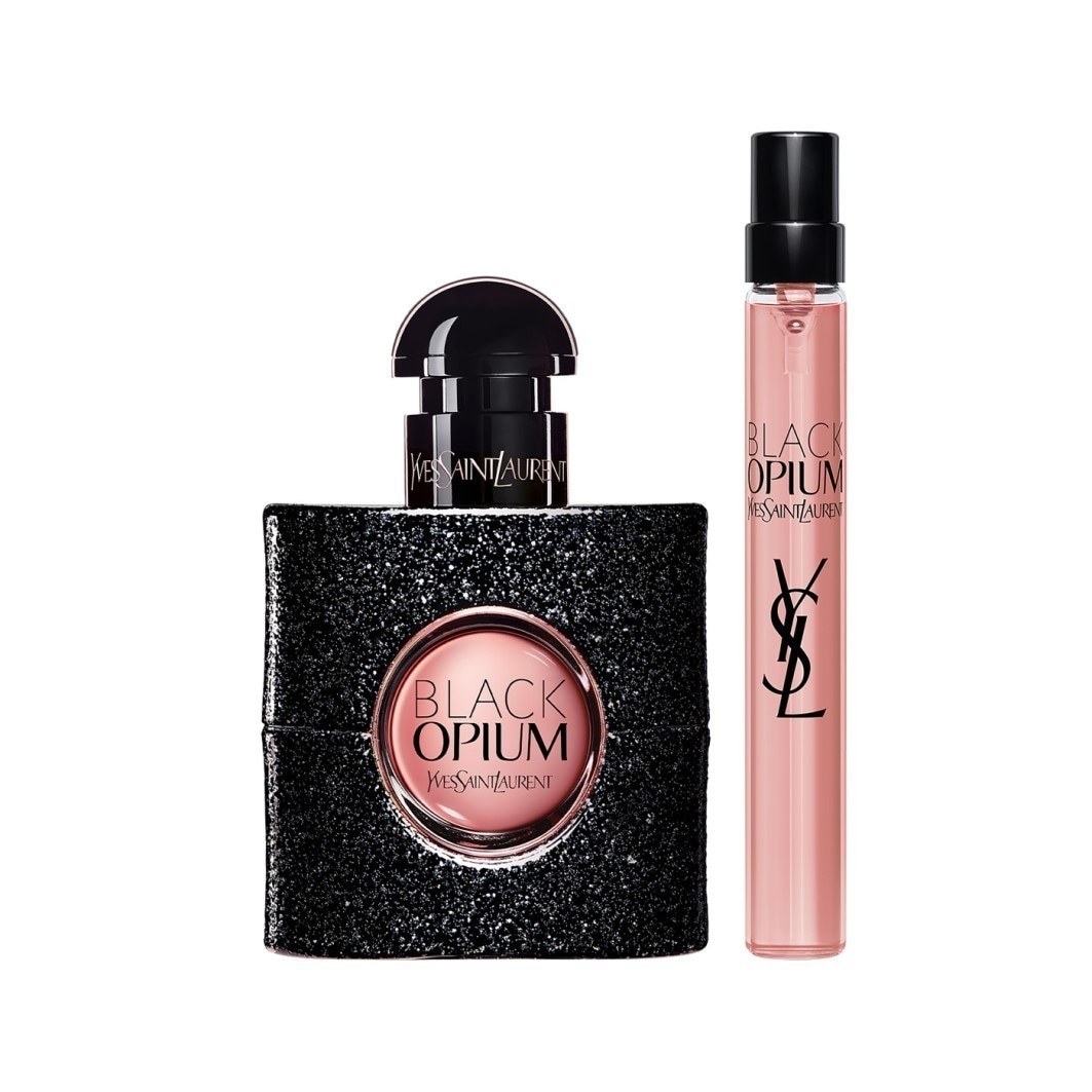 Yves Saint Laurent Fragrance Set Black Opium Eau de Parfum 30 ml + 10 ml Travel Spray - 1 kus