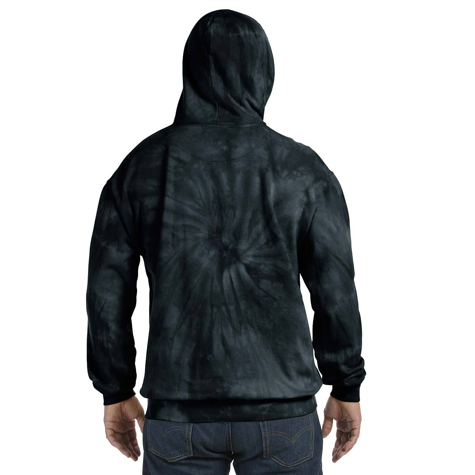 Sudadera Con Capucha Teñida Modelo Rainbow Tie Dye Colortone