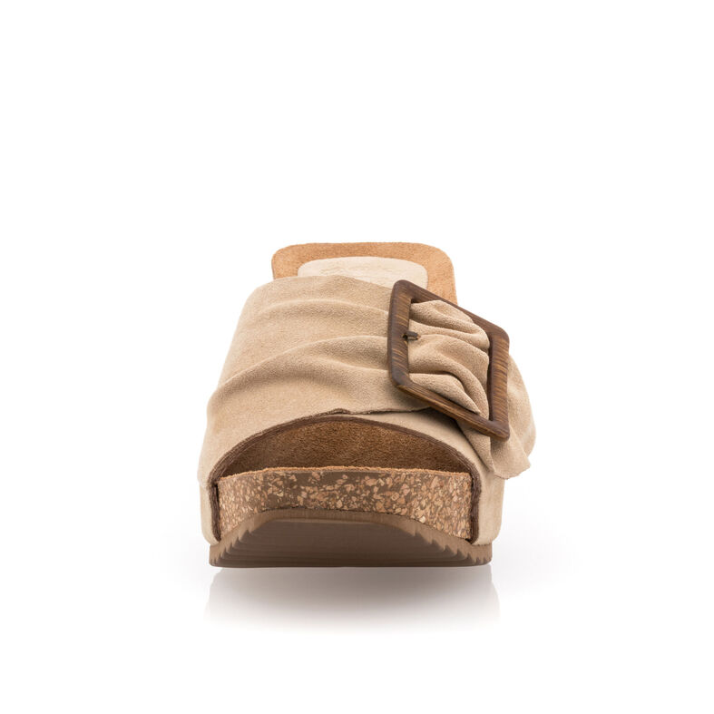 Beige Damen-Sandalen / Zehenfreie Schuhe