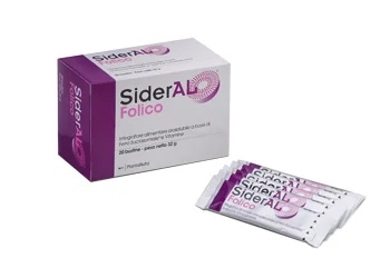 SIDERAL Sideral Folic 20 sachets orodispersibles Complément alimentaire contenant du fer et de l'acide folique