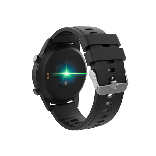 Reloj Bluetooth Unotec Round Series 6 fekete