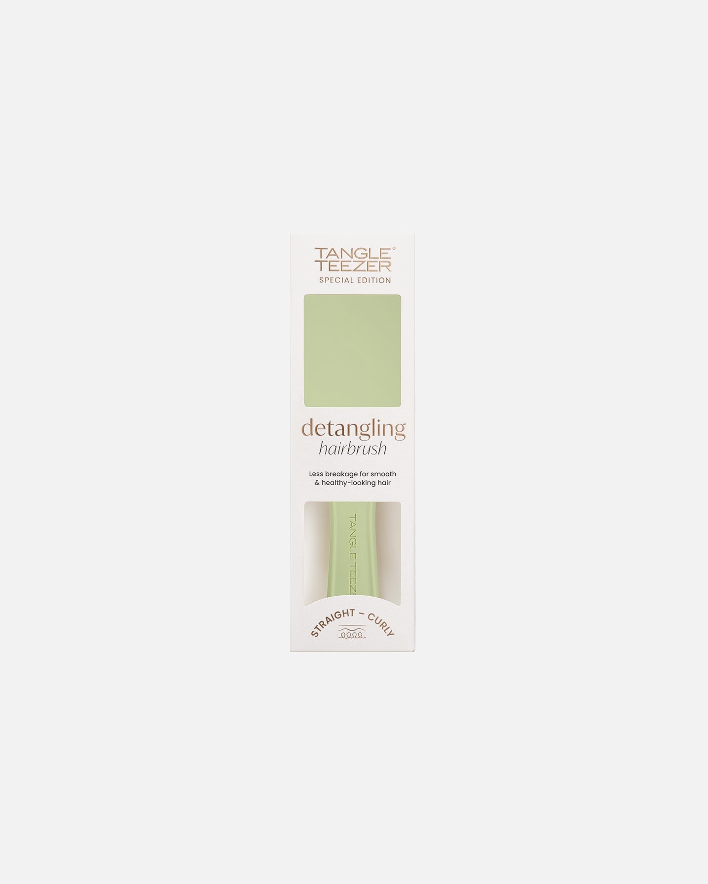 Tangle Teezer Detangling Brush - Den ultimative hårbørste, mat - Olivengrøn - 1 stk.