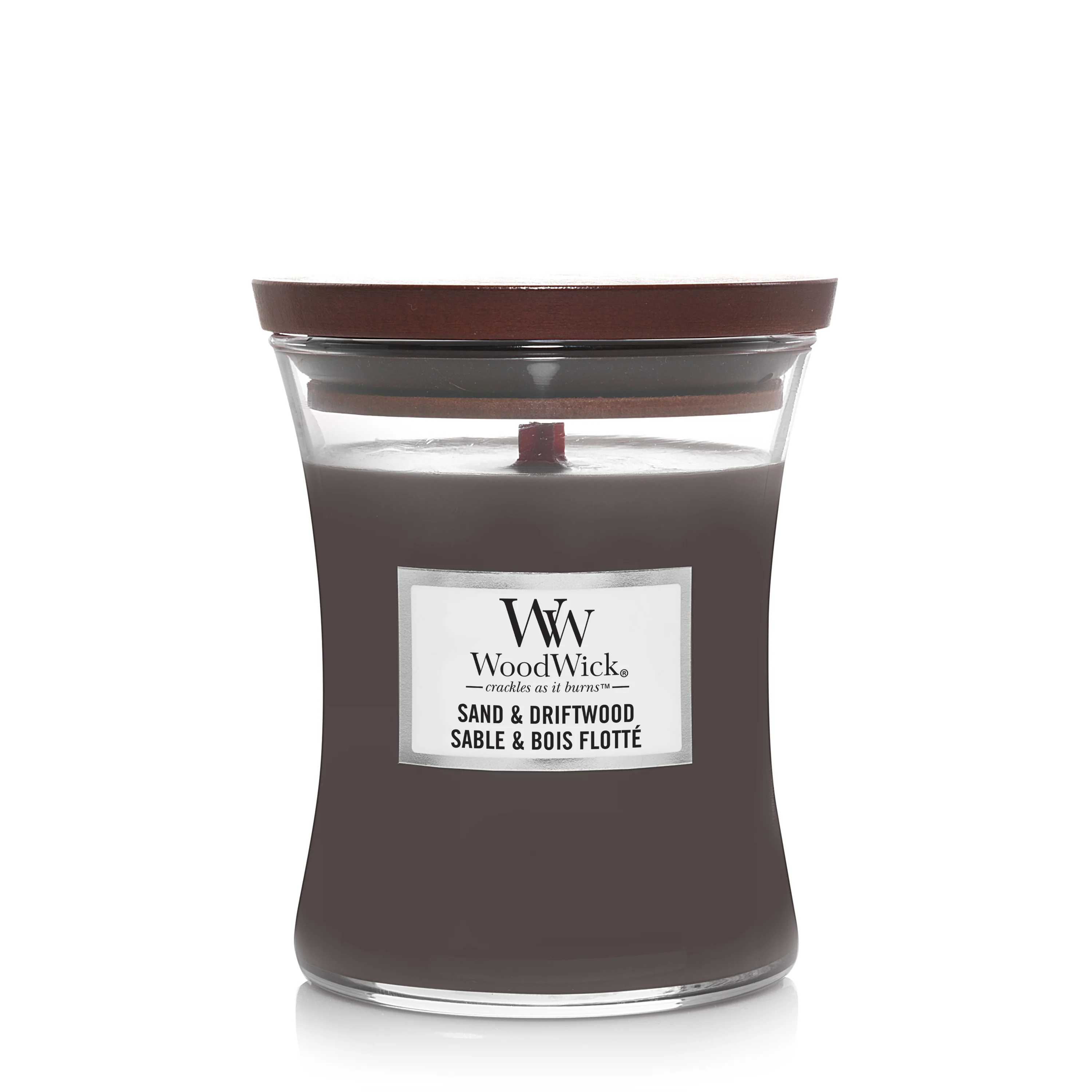 Hourglass Candles Sand & Driftwood - Candela Profumata