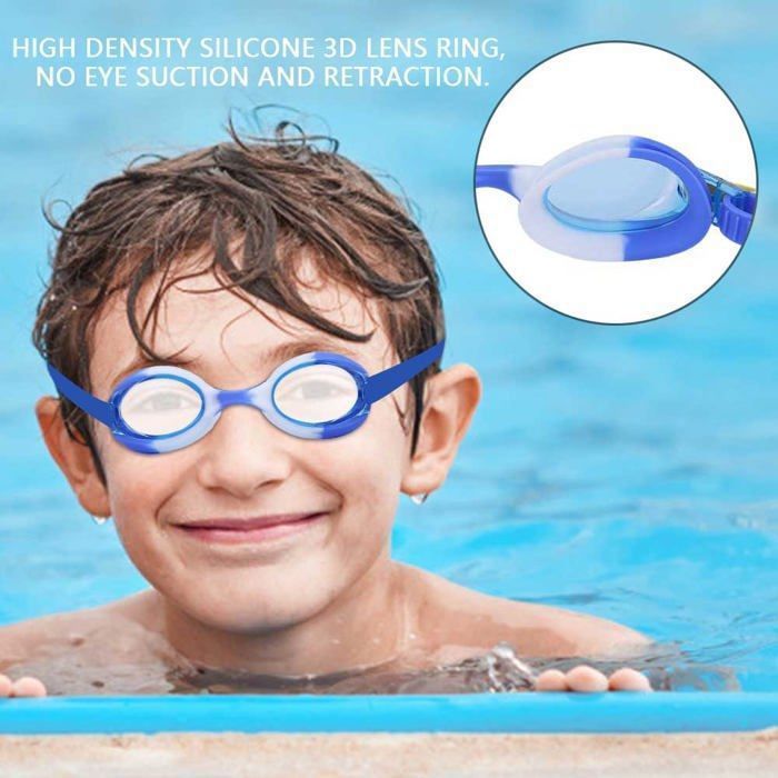 Lunettes de natation - EINNENFFER - Enfant - Étanches - Antibuée - Réglables