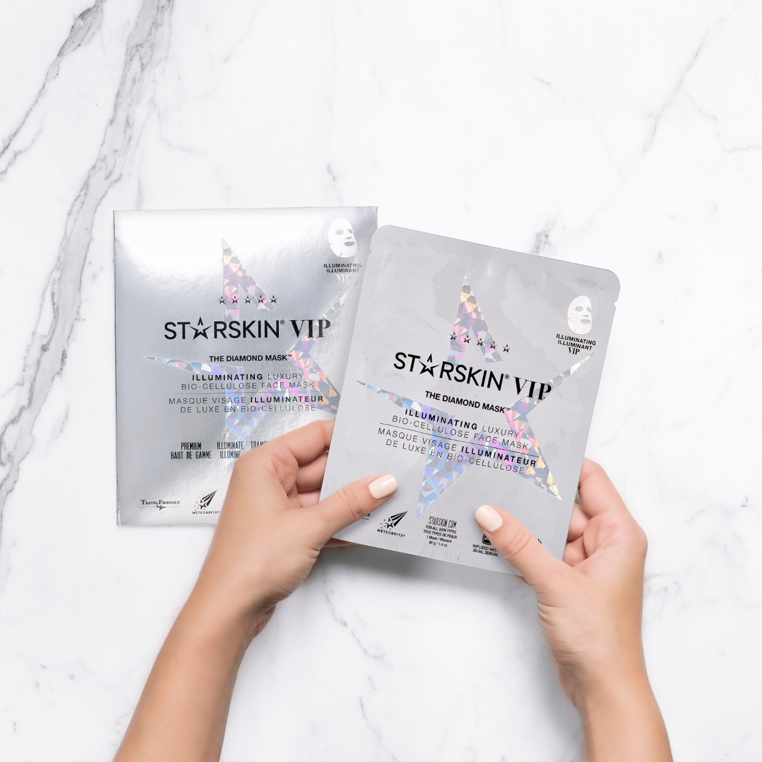 STARSKIN® maska za lice The Diamond Mask™ Illuminating Luxury Bio-Celulose - 30 ml