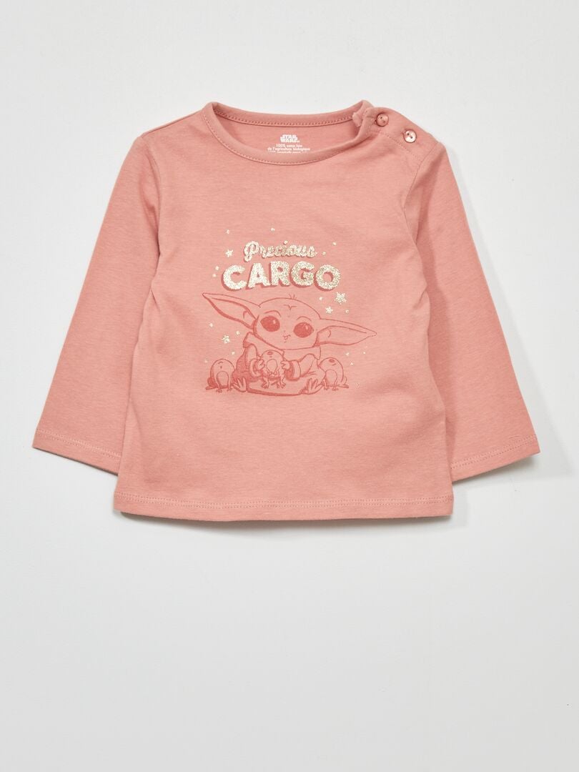Camiseta 'Grogu' 'Star Wars' - ROSA