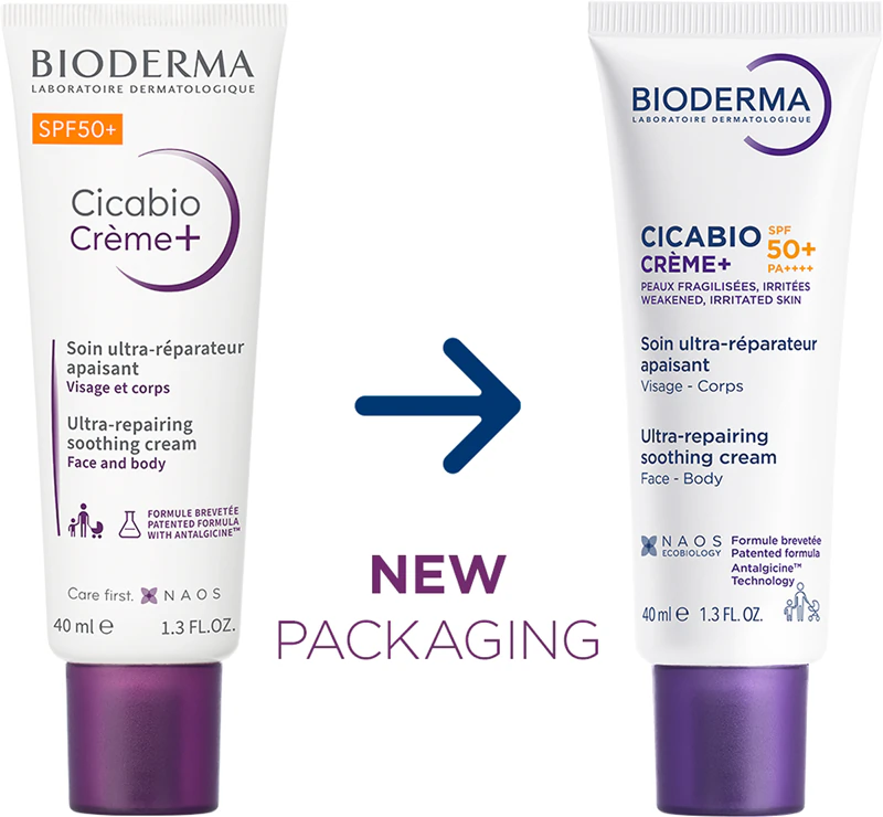 Krém na tvár Bioderma Cicabio Créme+ SPF 50+ SPF 50+