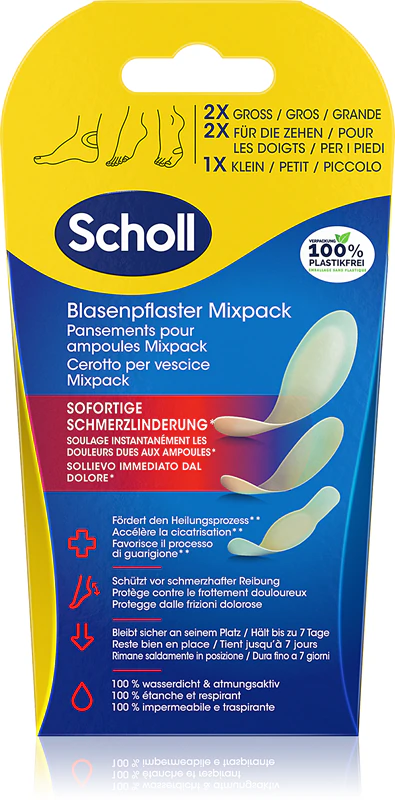 Scholl Dr. Scholl's Blasenpflaster, wasserfestes Blasenpflaster