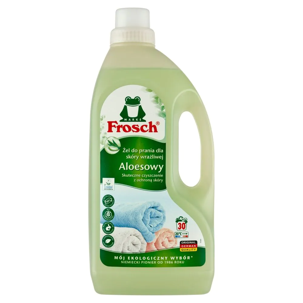 Frosch Aloes Żel do prania tkanin białych
