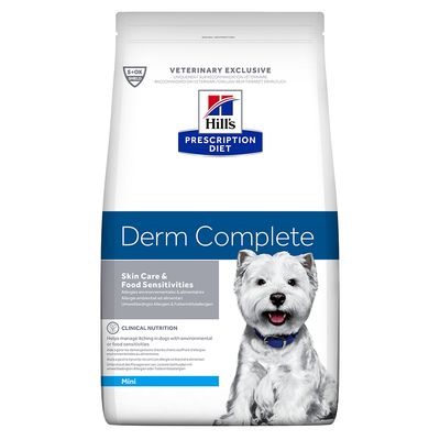 Hill's Prescription Diet Canine Mini Derm -täysjyväruoka koirille