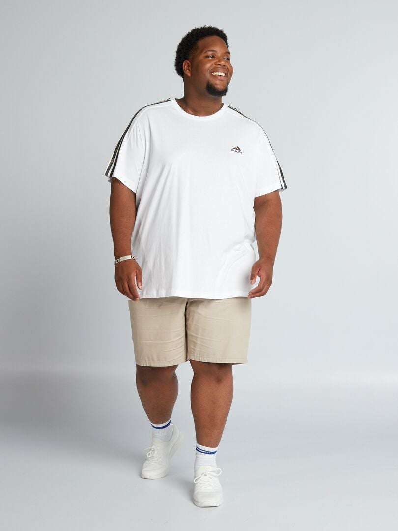 'adidas' jersey t-shirt - GRIJS