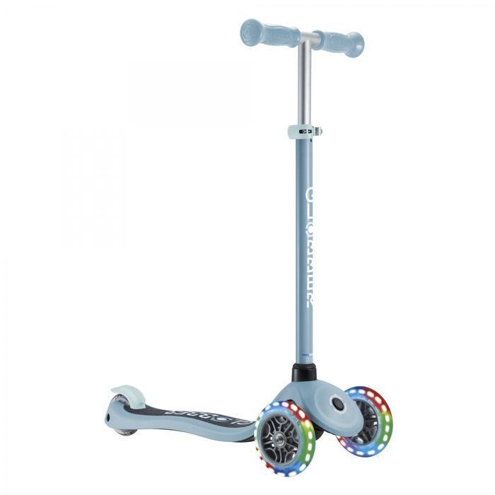 Globber - PRIMO LIGHTS V2 Scooter - Pastel Blue