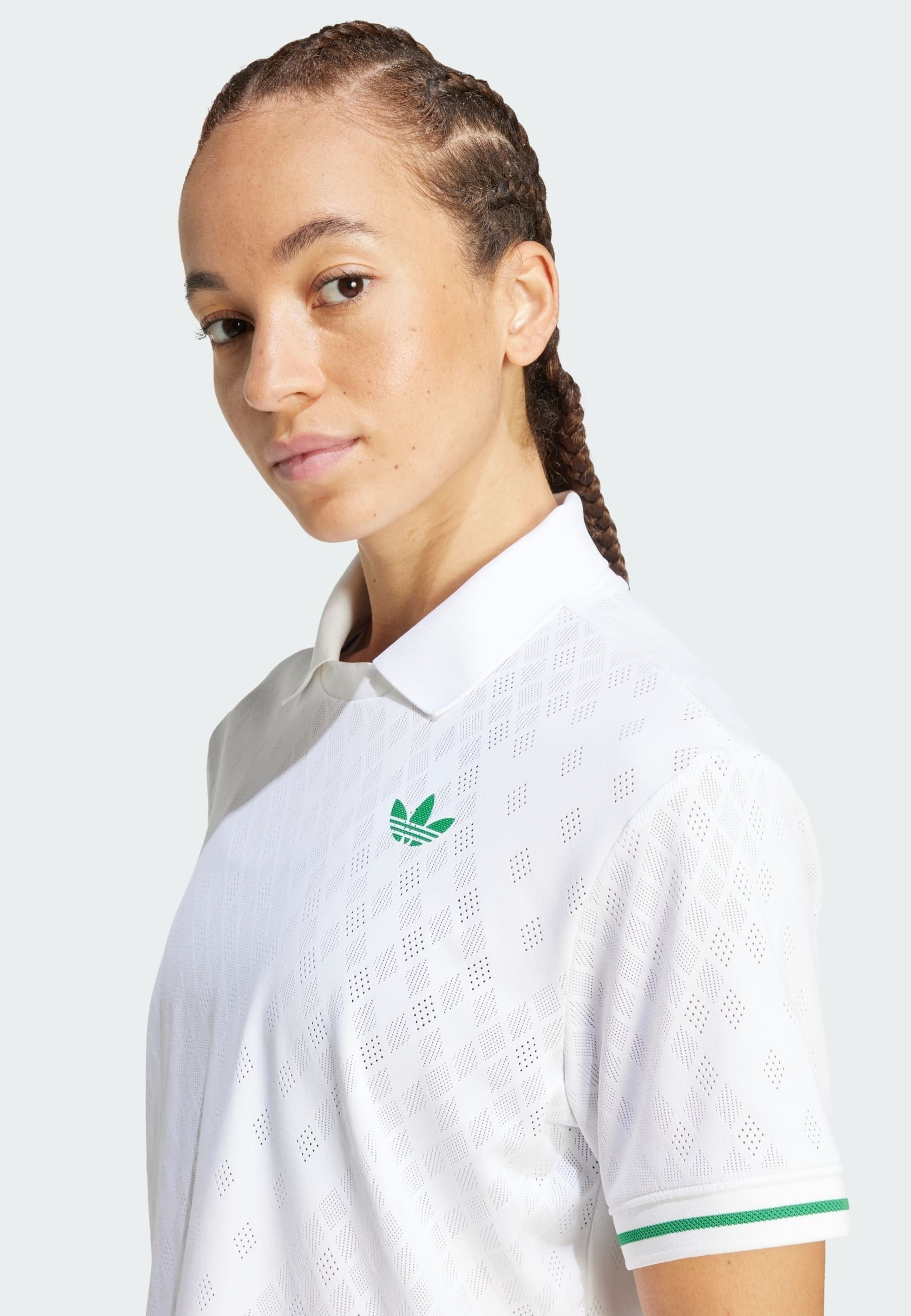 Polo adidas Performance - blanc