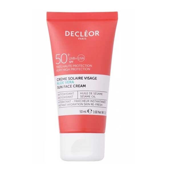 Decleor - Decleor Zonnecrème voor het gezicht 50 ml SPF50+ Aloë Vera