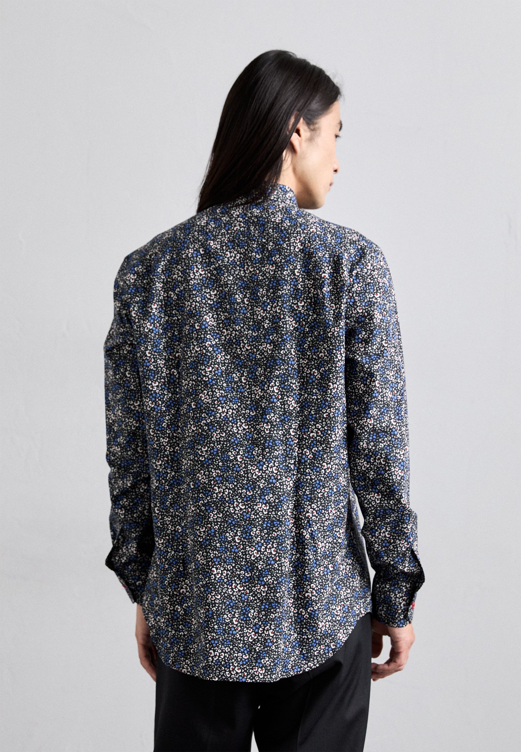 Camicia Paul Smith su misura - blu/rosa