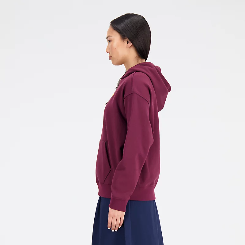 Hanorac Femme Sport Essentials Premium Fleece – NB BURGUNDY
