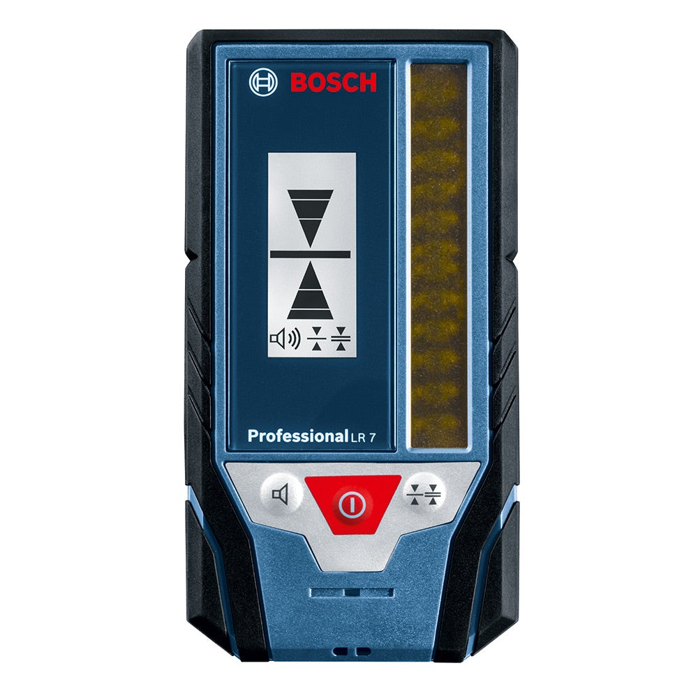 Receptor de medição a laser BOSCH com feixe vermelho e verde LR7