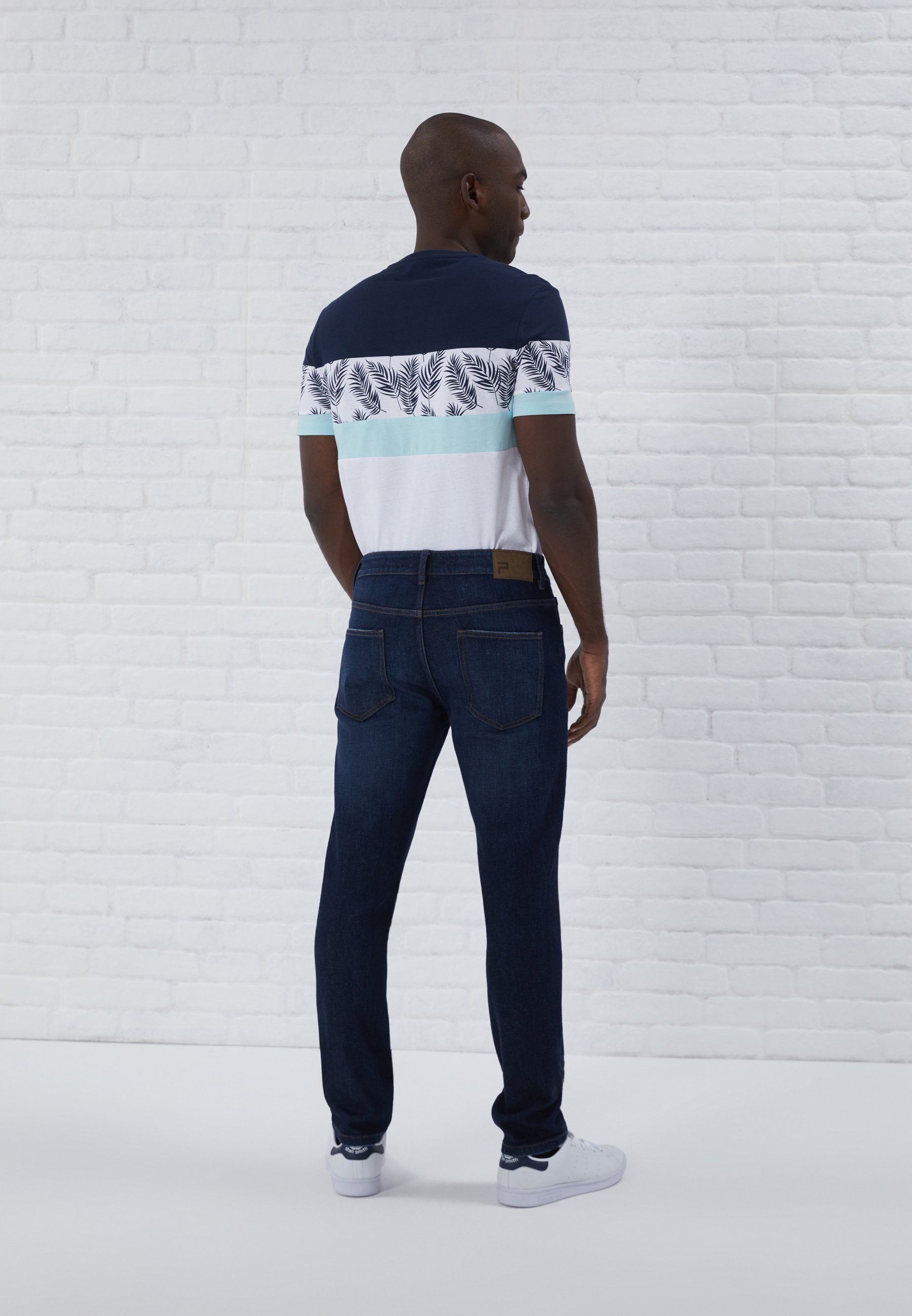 Jeans slim fit Pier One - denim blu scuro